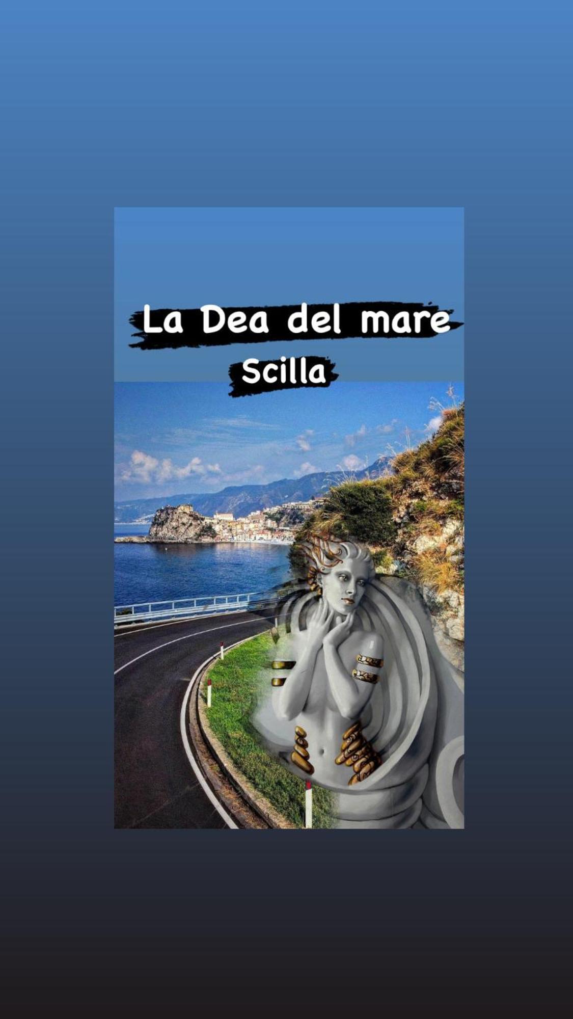 La Dea Del Mare Leilighet Scilla Eksteriør bilde